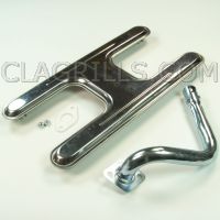 stainless steel burner for Charmglow model 8260 right