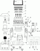 Exploded parts diagram for model: 810-2600-1 (Pro Series 2600)