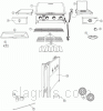 Exploded parts diagram for model: 810-8410-M