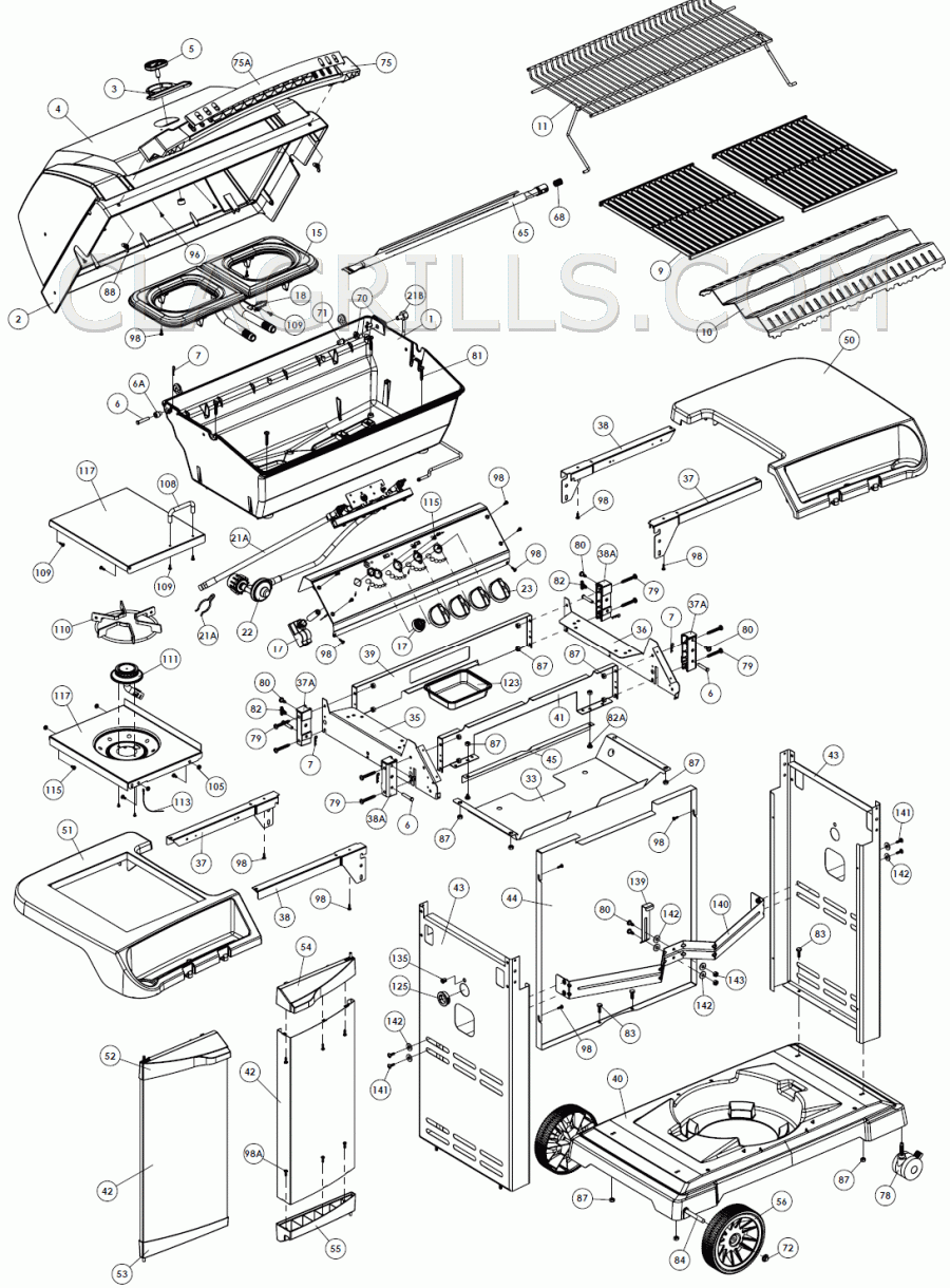 Parts for Broil King 949-47 (Crown 40) | FREE SHIPPING