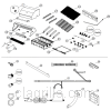 Exploded parts diagram for model: BSB324N-1