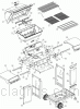 Exploded parts diagram for model: 1955-57