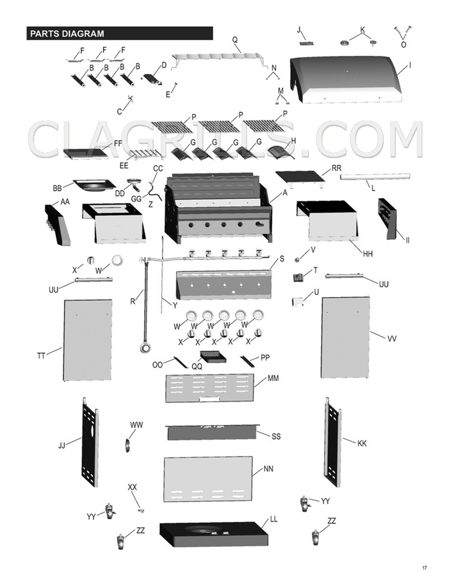 Charbroil 463214212 Classic Parts FREE SHIPPING