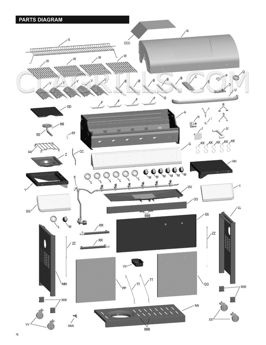 Charbroil 463221311 Parts ship FREE