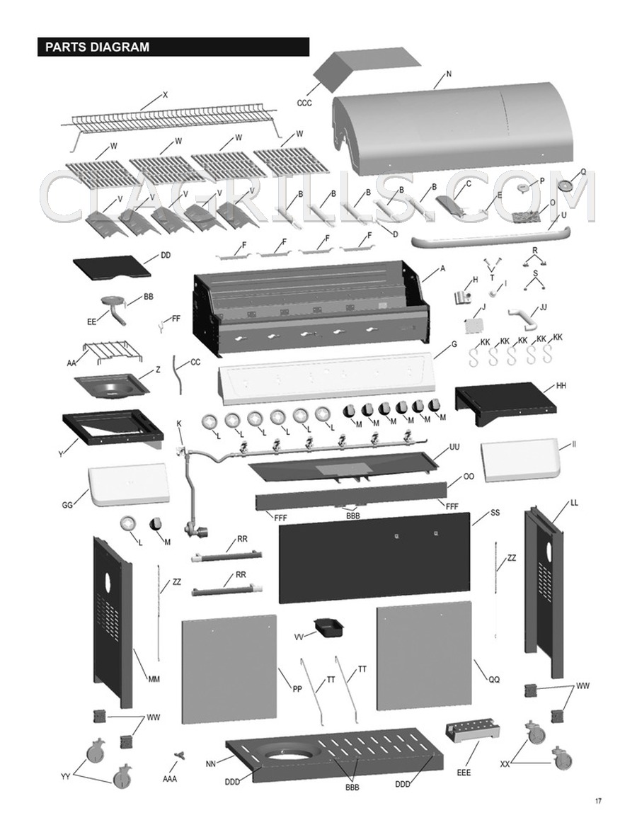 Charbroil 463230512 Classic Parts FREE SHIPPING