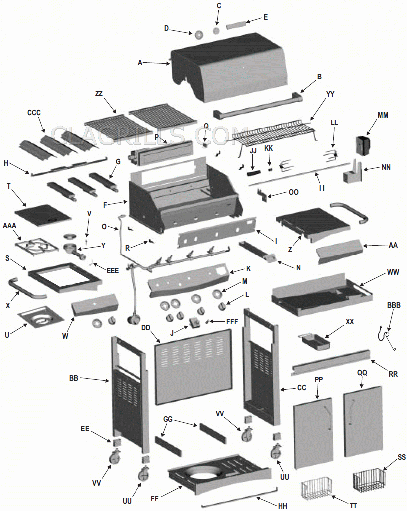 Parts for Charbroil 463242304 FREE SHIPPING