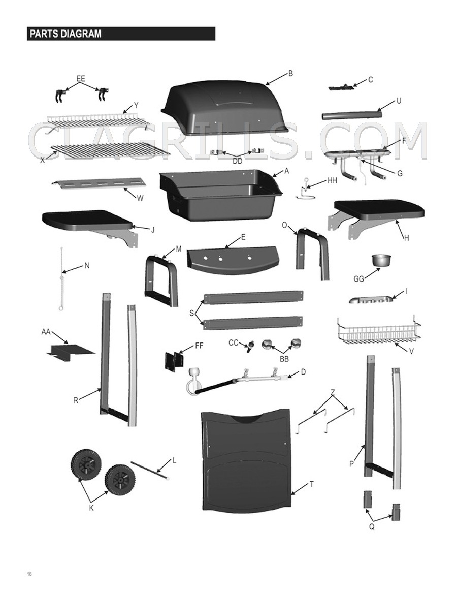 Charbroil 463631810 Parts FREE SHIPPING