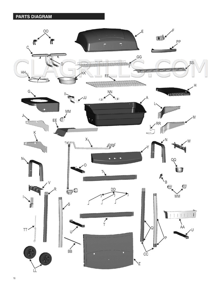 Charbroil 463722412 Parts FREE SHIPPING