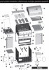 Exploded parts diagram for model: G52203 (Even Heat)