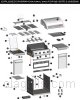 Exploded parts diagram for model: G52218 (Even Heat)