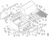 Exploded parts diagram for model: DCS27-BQRN