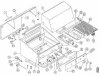 Exploded parts diagram for model: DCS27-BQS