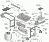 Exploded parts diagram for model: ESD45055-B327 (Optima)