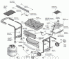 Exploded parts diagram for model: ESD45055-B401 (Optima)