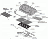 Exploded parts diagram for model: ESD45055-BC305 (Optima)