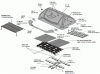 Exploded parts diagram for model: ESD45055-BC402 (Optima)