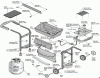 Exploded parts diagram for model: ESD45055-BC402 (Optima)