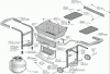 Exploded parts diagram for model: EZA34535-Z403