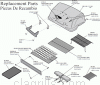 Exploded parts diagram for model: EZA34545-B410