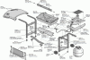 Exploded parts diagram for model: EZA34545-T321 (Advantis)