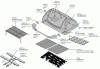 Exploded parts diagram for model: EZD45055-BC307 (Optima)