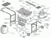 Exploded parts diagram for model: EZD45055-BC307 (Optima)