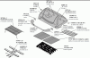 Exploded parts diagram for model: EZD45055-T316 (Optima)