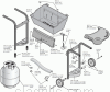 Exploded parts diagram for model: EZH34535-B309