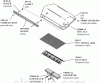 Exploded parts diagram for model: EZL24025-B401 (Classic)