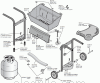 Exploded parts diagram for model: EZT34535-B301