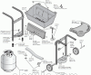 Exploded parts diagram for model: EZT34535-B303