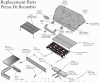 Exploded parts diagram for model: EZT34535-B401