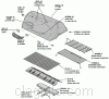 Exploded parts diagram for model: EZT34545-B315 (Advantis)