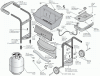 Exploded parts diagram for model: EZT34545-P310