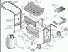 Exploded parts diagram for model: EZT40040-B312