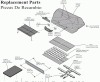 Exploded parts diagram for model: EZT40040-P315