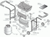 Exploded parts diagram for model: EZT40040-P315