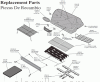 Exploded parts diagram for model: EZT40040-P407 (Optima)