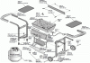 Exploded parts diagram for model: EZT40040-Z410