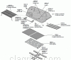 Exploded parts diagram for model: EZT40050-B303 (Advantis)