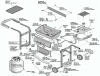 Exploded parts diagram for model: EZT40050-B403