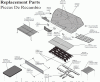 Exploded parts diagram for model: EZT40050-B416