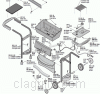 Exploded parts diagram for model: EZT40050-B703