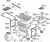 Exploded parts diagram for model: EZT40050-P344