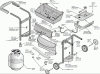 Exploded parts diagram for model: EZT40050-P484