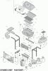 Exploded parts diagram for model: GD45082-LP (Maximus)