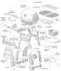 Exploded parts diagram for model: A05714W (Ironware)