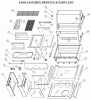 Exploded parts diagram for model: JA460