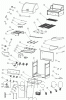 Exploded parts diagram for model: 16301