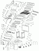 Exploded parts diagram for model: 16312